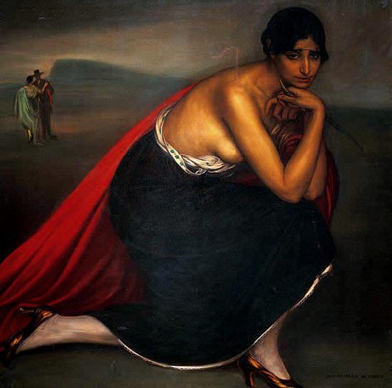 Julio Romero de Torres Los celos oil painting image
